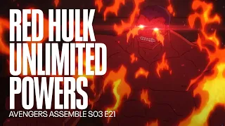 Red Hulk is turned into a beast | Avengers Assemble