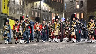 2023 The Royal Edinburgh Military Tattoo | The 12th March Out  #scotlandthebrave #blackbear