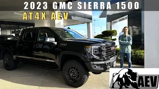 The New 2023 GMC Sierra 1500 AT4X AEV Edition: Off-Road Luxury Truck Review | Vagabond Builds