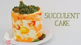 How To Decorate A SUCCULENT CAKE