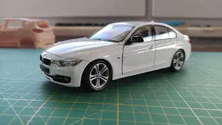 1/24 Welly BMW 3.30 to M Sport Convertion Part 1 | Only Painted