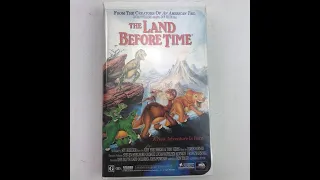 Opening and Closing to The Land Before Time VHS (1997)