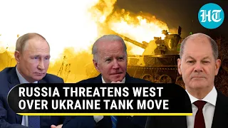 'Russia will burn your tanks': Putin fumes as Germany, U.S. okay Abrams & Leopards for Ukraine