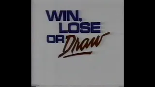 Win Lose Or Draw promo 1987