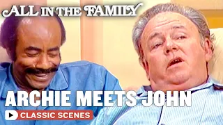 Archie's Meets John In The Hospital | All In The Family