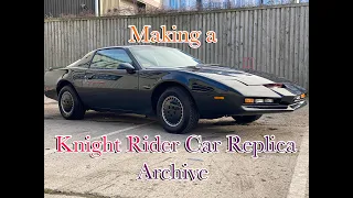 Making a Knight Rider Car KITT Replica Archive