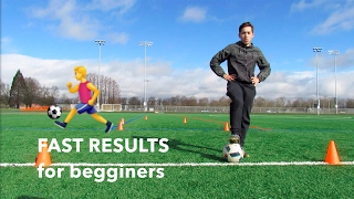 How to IMPROVE your BALL CONTROL, DRIBBLING and SOCCER SKILLS - for beginners