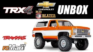 Traxxas TRX-4 1979 Chevrolet K5 Blazer Body 1/10 4WD Crawler Truck RTR Unbox! #82076-4