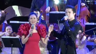 Dimash & Wei Wei fancam "Join hands"