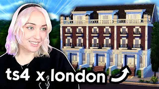 using The Sims 4: For Rent to become a typical London landlord