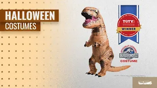 Rubie's Men Halloween Costumes [2018]: Rubie's Adult Jurassic World T-Rex Inflatable Costume