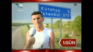 Beyaz Show'a 4 Gün 550 KM Koşan Adam Akın Yeniceli