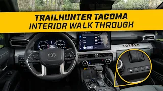 FULL Tacoma Trailhunter Interior Breakdown | 2024 Tacoma