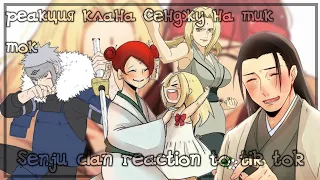 🎬 Senju clan reaction to tik tok Реакция клана Сенджу на тик ток 🎬