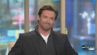 Hugh Jackman on Good Morning America November 11 2008