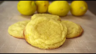 How To Make DEVINE Chewy Lemon Sugar Cookies