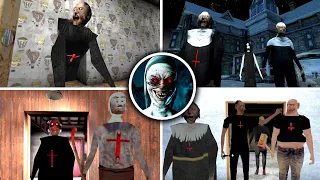 All DVloper Games in Evil Nun Atmosphere Full Gameplay - Granny All Chapter 1 2 3 Vs The Twins