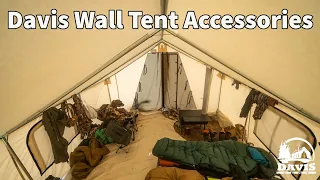 Davis Wall Tent Accessories