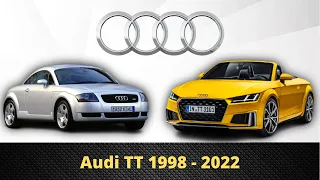 Audi TT Evolution (1998 - 2022) | Audi TT Then And Now