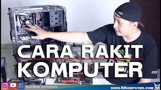 #61 DASAR CARA RAKIT KOMPUTER AMD INTEL sampai RAPI , basic how to build a new computer