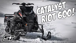 2024 Arctic Cat CATALYST Riot 600 Detailed Snowmobile Overview