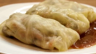 How to make Lenten cabbage rolls ♡ English subtitles