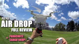 FLiFLi AirDrop Review - Snap On Phantom 3 & 4 Series Remote Release and Drop Mechanism