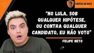 Felipe Neto diz que prefere votar em Bolsonaro do que em Lula