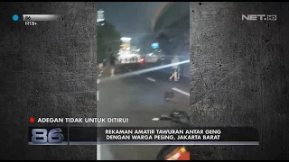 Samperin Bocah Tawuran, Semua Langsung Bubar Tahu Polisi Datang - 86