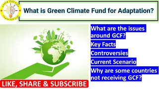 What is Green Climate Fund for Adaptation? | Current Affairs