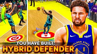 This "HYBRID DEFENDER' BUILD has REC PLAYERS CRYING in NBA 2K24! LOCKDOWN w/ CONTACT DUNKS!