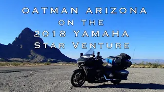 Riding RT 66 through Oatman Arizona on the 2018 Yamaha Venture