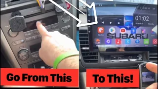 How to Install (touch screen)radio in 2006 Subaru Outback