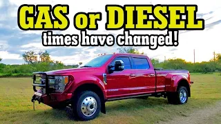 Considering a GAS or DIESEL Pickup? Watch this first! Shopping in 2022!