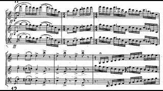 Lennox Berkeley - String Trio, Op. 19 (1948) [Score-Video]