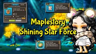 Spending 75bil On Shining Star Force | Pitched Boss, Pottable Badge, Arcane [Maplestory]