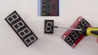 Sieben Segment Displays, verschiedene Anzeigen für Arduino, Übersicht