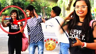 Funny Way Selfie Prank On Cute 🥰  Girls 🤣I Funny Twist I Ankush prank