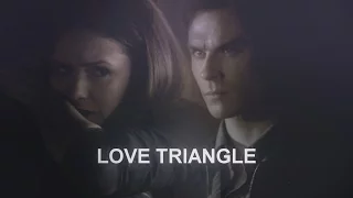 stelena/delena - love triangle