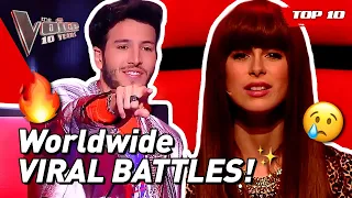 The MOST VIEWED BATTLES of all time in The Voice Kids! 🔥 | #TheVoice10YRS