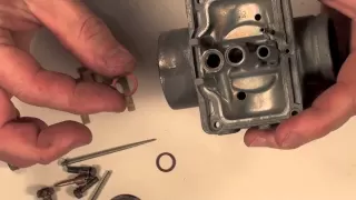 Mikuni Carb Series # 3  assembly video with details.