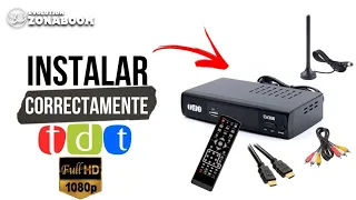 ❗Como Instalar correctamente un Decodificador de TDT en todo tipo de Televisor - 2020.