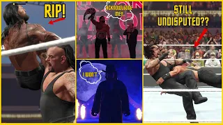 Roman Reigns vs The Undertaker at Wrestlemania for WWE UNIVERSAL CHAMPIONSHIP || WWE || WWE 2K23 ||