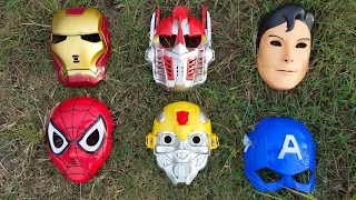 Infinity War Avengers Spiderman, Optimus Prime, Ironman, Superman, Bumblebee, Captain America