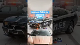 American Police Car Evolution in 33 Seconds