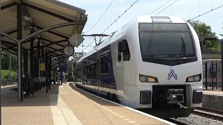 Treinen op station Valkenburg | Arriva Flirts | 15 juni 2021