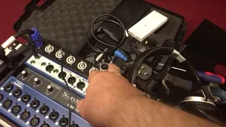 Soundcraft Ui24R wired connection