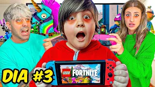 EL ÚLTIMO en DEJAR DE JUGAR a LEGO FORTNITE GANA!!