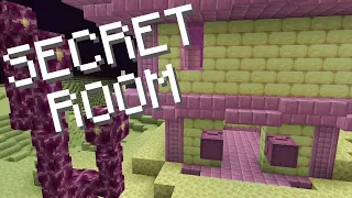 Minecraft new secret room in end city!