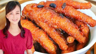 The BEST Chicken Feet Recipe Ever (DIY Dim Sum Recipe) CiCi Li - Asian Home Cooking Recipes